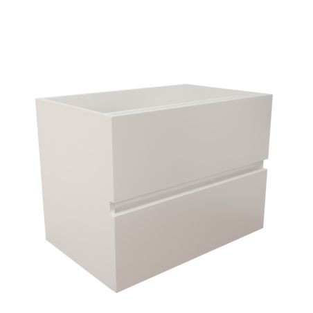 Caisson sous vasque en inox ROSINOX 70 cm - Blanc mat