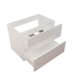 Caisson sous vasque en inox ROSINOX 70 cm - Blanc mat