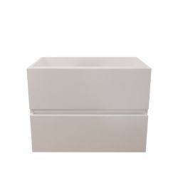 Caisson sous vasque en inox ROSINOX 70 cm - Blanc mat