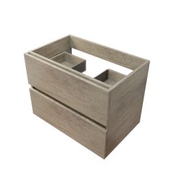 Caisson sous vasque en inox ROSINOX 70 cm - Coloris bois mat
