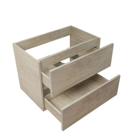 Caisson sous vasque en inox ROSINOX 70 cm - Coloris bois mat