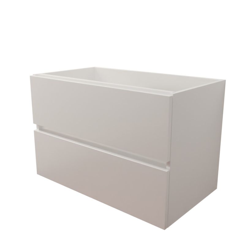 Caisson sous vasque en inox ROSINOX 80 cm - Blanc mat Caisson sous vasque en inox ROSINOX 80 cm - Blanc mat