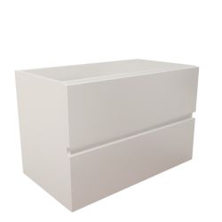 Caisson sous vasque en inox ROSINOX 80 cm - Blanc mat