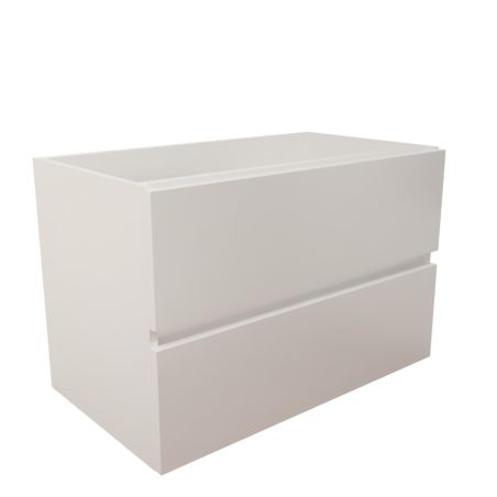 Caisson sous vasque en inox ROSINOX 80 cm - Blanc mat