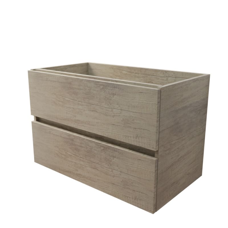 Caisson sous vasque en inox ROSINOX 80 cm - Coloris bois mat Caisson sous vasque en inox ROSINOX 80 cm - Coloris bois mat