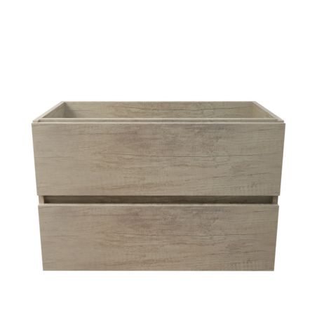 Caisson sous vasque en inox ROSINOX 80 cm - Coloris bois mat