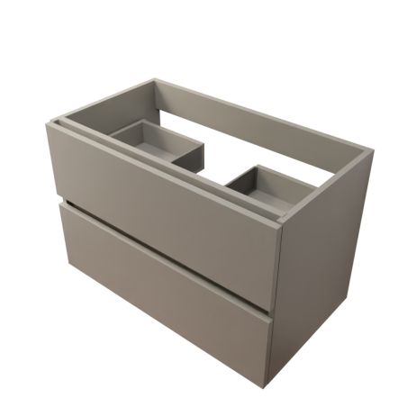 Caisson sous vasque en inox ROSINOX 80 cm - Coloris gris mat