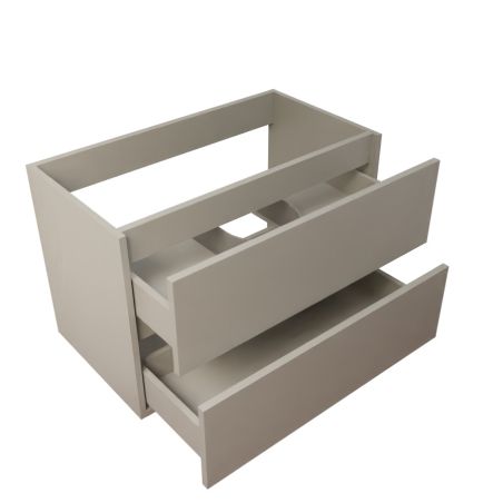 Caisson sous vasque en inox ROSINOX 80 cm - Coloris gris mat