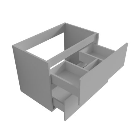 Caisson sous vasque ROSALY 70 cm - Blanc brillant