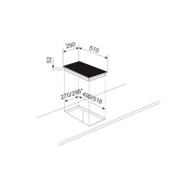 Plaque de cuisson induction 2 feux