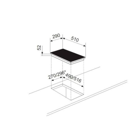 Plaque de cuisson induction 2 feux