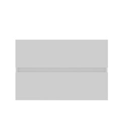 Caisson sous vasque ROSALY 80 cm - Blanc brillant