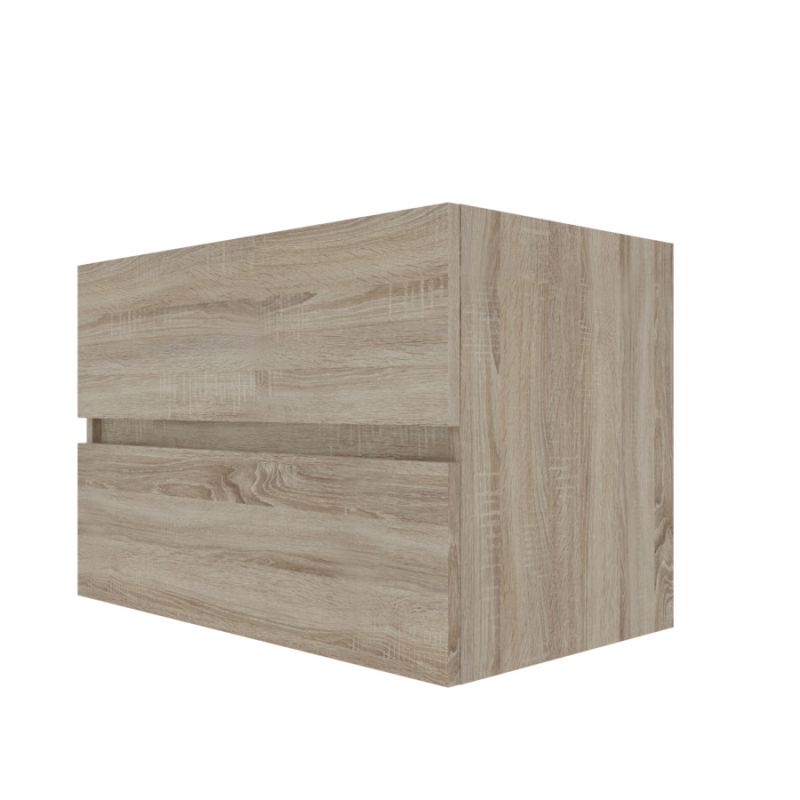 Caisson sous vasque ROSALY 80 cm - Bois mat Caisson sous vasque ROSALY 80 cm - Bois mat