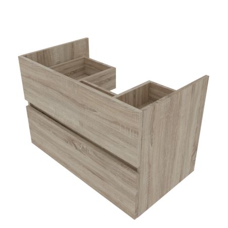 Caisson sous vasque ROSALY 80 cm - Bois mat