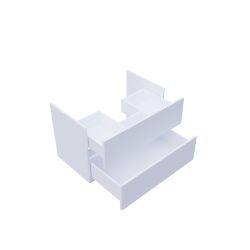 Caisson sous vasque blanc ROSALY 60 cm