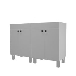 Caisson sous vasque ECOLINE 140 cm