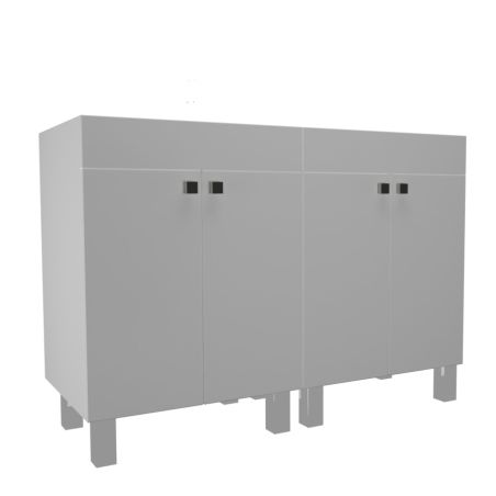 Caisson sous vasque ECOLINE 140 cm