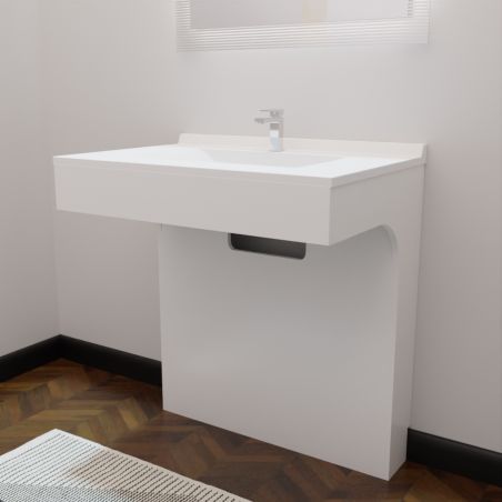 Caisson sous vasque PMR EPURE 80 cm