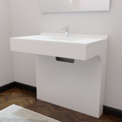 Caisson sous vasque PMR EPURE 90 cm