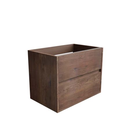 Caisson suspendu ALIXIA 70 cm bois foncé - Créazur FRANCE