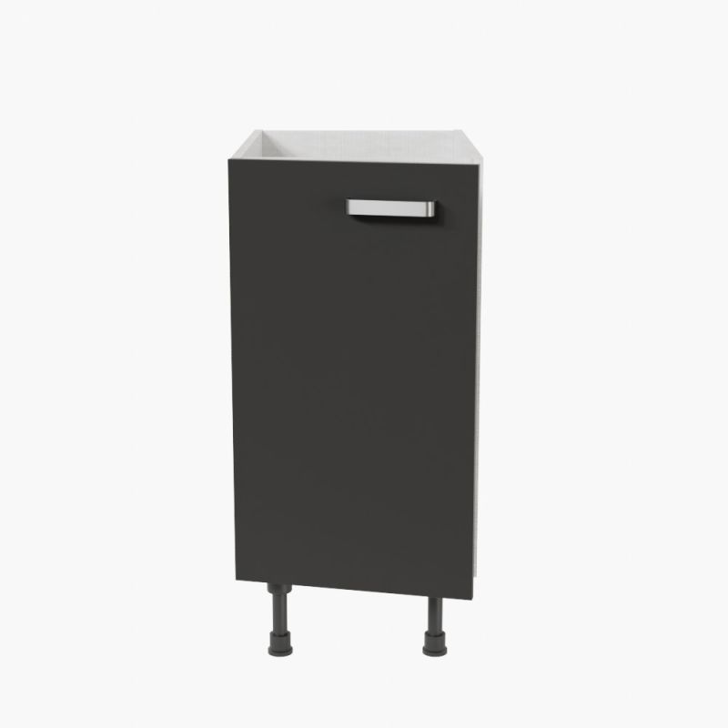 Meuble sous évier - 40 cm - Avec porte coloris noire