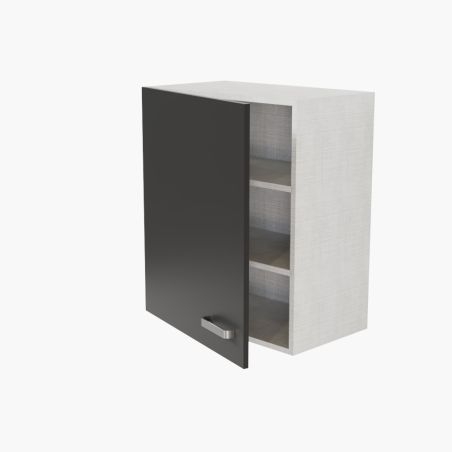 Meuble haut de cuisine - 60 cm - Porte coloris noire