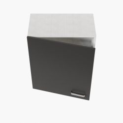 Meuble haut de cuisine - 60 cm - Porte coloris noire