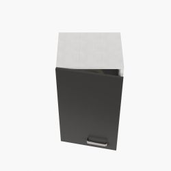Meuble haut de cuisine - 40 cm - Porte couleur noire