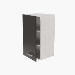 Meuble haut de cuisine - 40 cm - Porte couleur noire