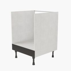 Meuble bas pour four encastrable - 60 cm - façades noire