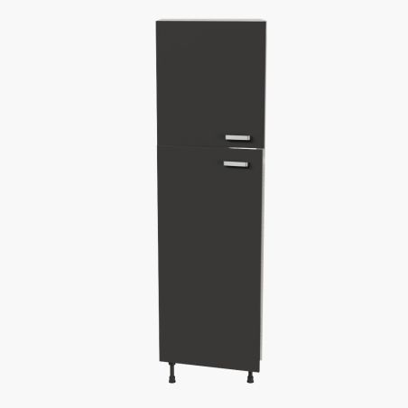 Colonne de rangement cuisine - portes noires