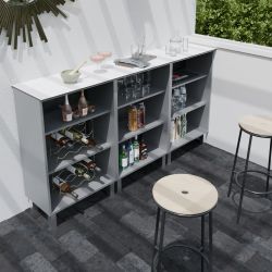 Cuisine d'été bar d'extérieur - KX21