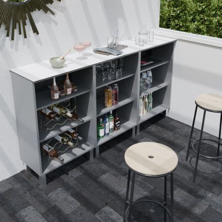 Cuisine d'été bar d'extérieur - KX21