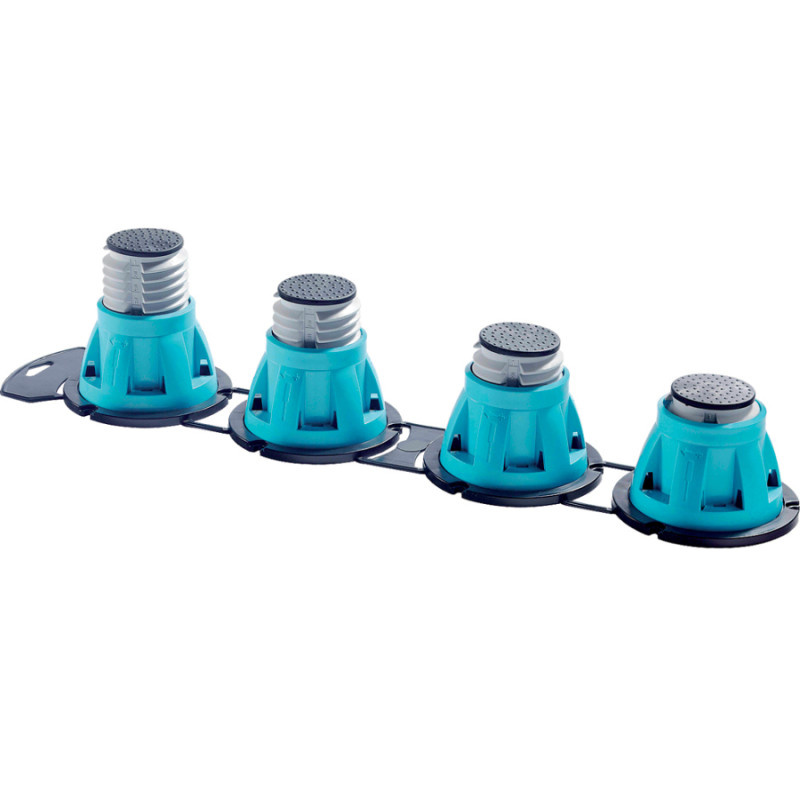 Pieds réglables pour receveur de douche - 4 pièces Pieds réglables pour receveur de douche - 4 pièces