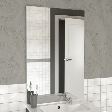 Miroir de salle de bain MIRCOLINE - 60 cm x 105 cm