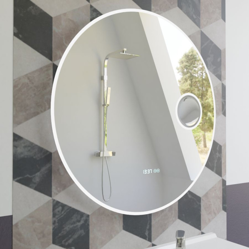 Miroir avec éclairage LED RONDINARA - Diamètre 60 cm Miroir avec éclairage LED RONDINARA - Diamètre 60 cm