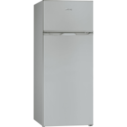 Réfrigérateur GLEM avec congélateur - 166/46L A+ Silver