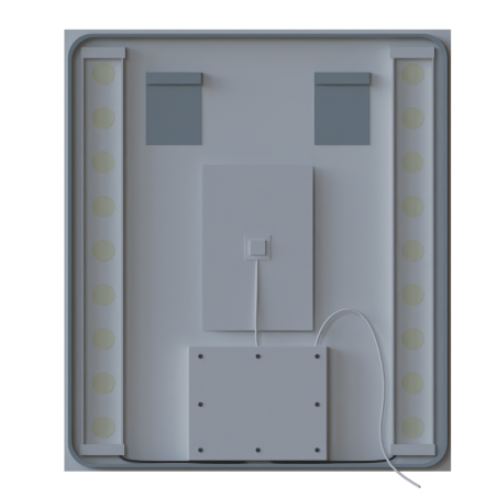 Miroir avec éclairage LED STARLED - 70 cm x 80 cm 
