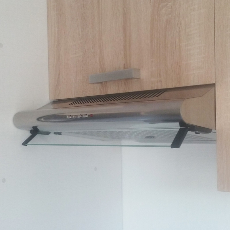 Hotte casquette GLEM 60cm INOX avec casquette Hotte casquette GLEM 60cm INOX avec casquette